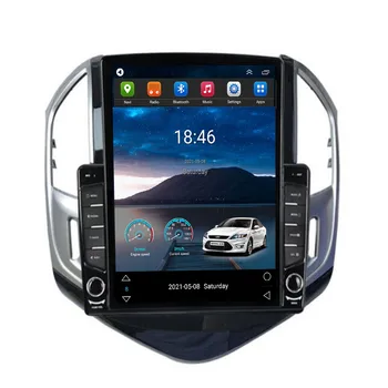 Радиото в автомобила 8 + 128 Грама За Chevrolet Cruze 2012-2015, мултимедиен плеър, сензорен екран, Android 12, навигация, GPS, Carplay