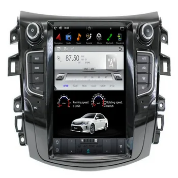 12,3 Екран Tesla Восьмиядерный Автомобилен Радиоприемник За NISSAN NP300 Navara 2014-2050 GPS Carplay Android 9,0 Мултимедийно главното устройство Помещение