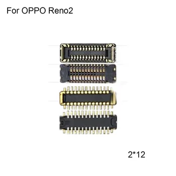 2 бр. Конектор за зарядно устройство, порт за зареждане Микро USB конектор за спк стартира строителни OPPO Reno2 логика на дънната платка, Reno 2 на гъвкав кабел