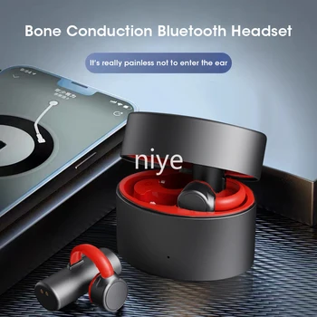 2023 Костната Проводимост Стерео Bluetooth5.0 Слушалки Спортни Водоустойчив Ритъм Безжични Клипове За Ушите на Костната проводимост Bluetooth Слушалка