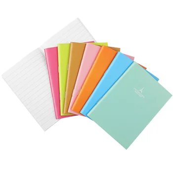 24 бр. бележник с ярки цветове, преносим бележник за водене на записки, джобни списания, комплекти канцеларски материали за ученици (8 цвята)