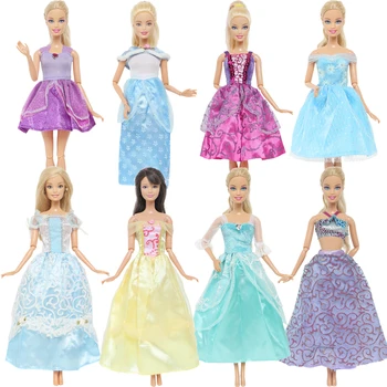 BJDBUS 1 бр., дрехи за кукли в смесен стил, поли, ежедневни облекла, светли дрехи за Барби кукли, Аксесоари, куклена къща, детски играчки 