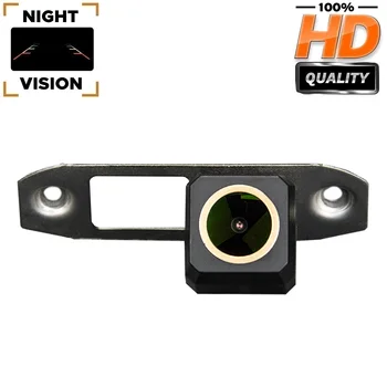 HD 1280 *720p Камера за Нощно Виждане за обратно виждане Volvo S80, XC90 S40 V60 XC60 и S60 C70 V50 V70, XC70, на Резервно Помещение за Осветление регистрационен номер