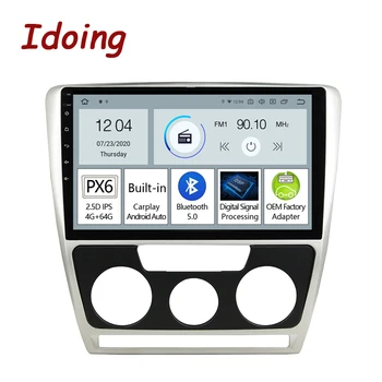 Idoing PX6 Авто Android11 Carplay Авторадио Видео За Skoda Octavia 2 A5 2008-2014 GPS Навигационен Главното устройство Щепсела и да Играе.