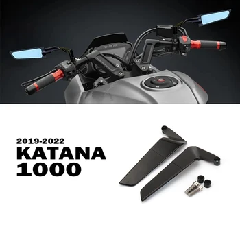 Katana 1000 за Suzuki Katana1000 2019-2022 2021 Мотоциклетни Стелт Огледала Спортни Предното Крило Регулируемо Странично виждане Алуминий