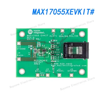 MAX17055XEVKIT# Инструменти за разработка на чип за управление на захранването EVKIT за автономен сензор за разхода на гориво WLP ModelGauge m5
