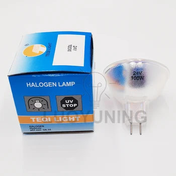 TEQI Light 24V 100W MR16 Галоидная лампа G6.35 Чашечная Лампа За Микроскоп Здравно Специално Осветление
