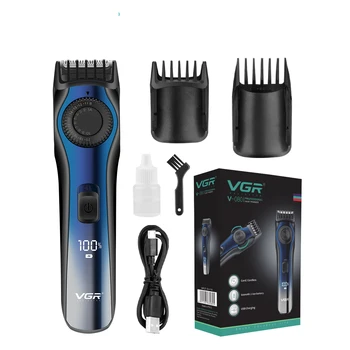 V-080 Мъжки Тример за коса, Регулируем Машина за подстригване на коса, Акумулаторна Машинка за подстригване, професионална електрическа машина за подстригване безжична Машинка за подстригване