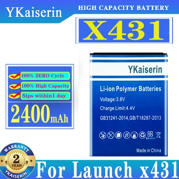 YKaiserin за стартиране X431 Diagun Battery 2400mAh Висококачествена Батерия Diagun II за стартиране на Diagun Battery Предложение на Едро
