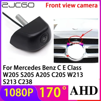 ZJCGO AHD 1080P Логото на Автомобилната Парковочная Помещение Вида отпред Водоустойчив за Mercedes Benz C E Class W205 S205 A205 C205 W213 S213 C238