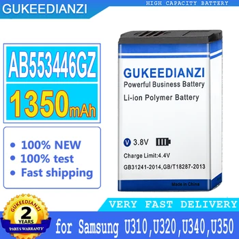 Батерия GUKEEDIANZI 1350 ма AB553446GZ за Samsung/Verizon SCH-U430 SCH-U620 SCH-U310 U320 U340 U350 U360 SCH-U410 Bateria