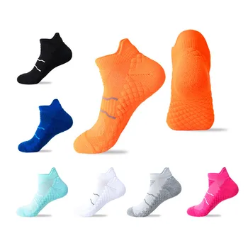 Висококачествени 8 цвята, мъжки спортни чорапи за глезените, Спортни чорапи за фитнес, Тичане, дишащи Пролет-лято всеки ден къси чорапи