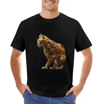 Дизайн на железен котка, дизайн изкуствен интелект 2023, дизайн на тениски за момче, мъжки ризи