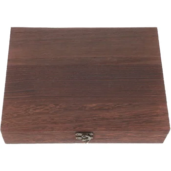 Дървени подаръчни кутии, Кутия за съхранение, Прост калъф, Ретро практичен Органайзер