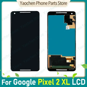 За Google Pixel 2 XL LCD дисплей, сензорен дисплей, Дигитайзер, резервни части за Google Pixel 2XL