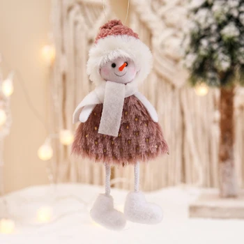 Креативните Коледни кукли на Дядо//снежен човек/момиче/лосове във Формата На Коледно Подвесная Кукла Тънък Производство за Домашно Празничен Декор за Парти