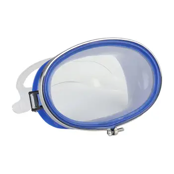 Маска за гмуркане от неръждаема стомана, закалено стъкло, прозрачни лещи, очила за гмуркане