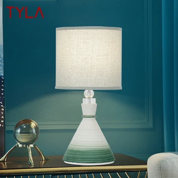 Настолна лампа TYLA Nordic LED Creative Ceramics Десктоп Осветление на Модерен Интериор За Дома, хол, Прикроватной нощни Шкафчета в Спалнята