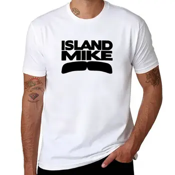 Нова тениска Island Майк (1), бързосъхнеща тениска, эстетичная облекло, тениски с графика, забавни тениски за мъже