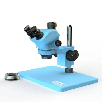 Нови продукти Прецизна спойка за лаборатория 7050 ТВП, Увеличаване на 7X-50X, Тринокулярный дигитален микроскоп за ремонт на мобилни устройства