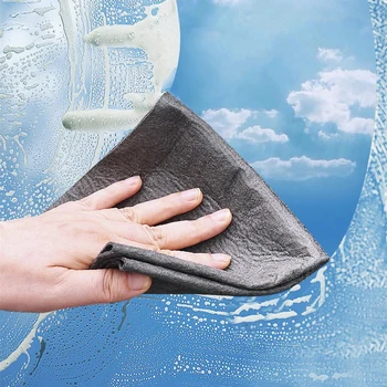 Плат Стъклена кърпа, без следи, без водни знаци Чистящая кърпа инструмент за почистване на кърпа от микрофибър бързо съхнещи кърпи гъба за почистване