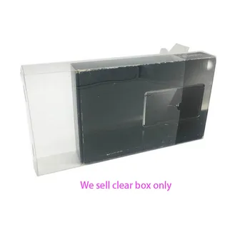 Прозрачен защитен калъф от PET пластмаса за японската версия на 3DS игрова конзола кутия за съхранение на дисплея коллекционный калъф