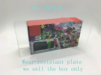 Прозрачна защитна кутия за Splatoon 2 ограничена серия Сбирка кутии за Nintendo/NS Game Shell Прозрачна витрина
