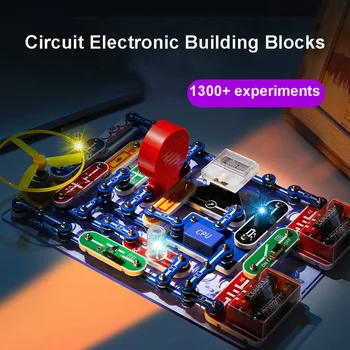 Схема на Електронни градивни елементи Играчки В събирането на Обзавеждане за физически експерименти За ученици в начално училище Подарък за Децата