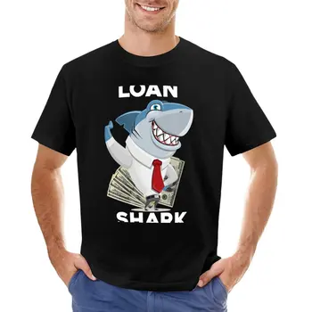Тениска Shark Puns на Кредита Shark Индивидуални тениски, мъжки спортни ризи