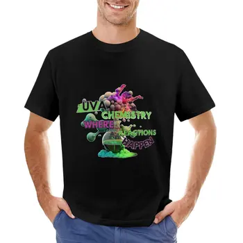 Тениска Uva Chemistry - Where reactions happen, тениски с графичен дизайн, мъжки тениски, голям и висок растеж