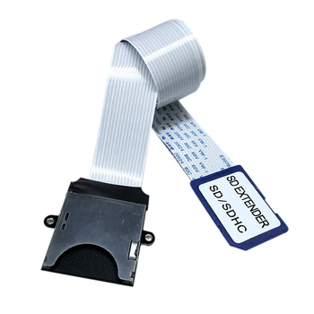 Удължителен кабел с карти SD на карта SD Адаптер за четене на карти Гъвкав Удължител с карта памет Micro-SD на карта SD/SDHC/SDXC Удължител Съставител на