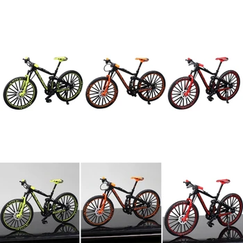 Умален модел на планински велосипеди, играчки за украса на масата, Възрастни, Детски Пальчиковые велосипеди