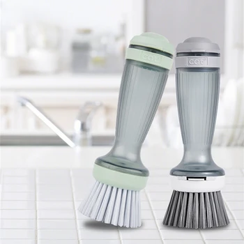 Четка за почистване на домакински почистващи средства, Автоматична течна домашно почистване, четка за почистване на съдове, кухненски принадлежности, ефективни
